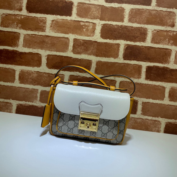 G*u*i padlock mini bag