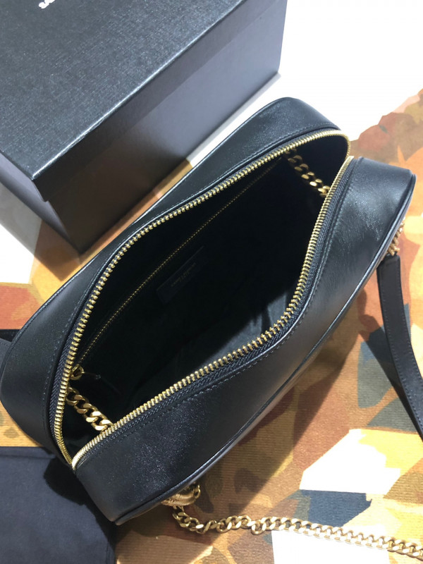 YSL JOAN CAMERA BAG IN Y-QUILTED SMOOTH LEATHER