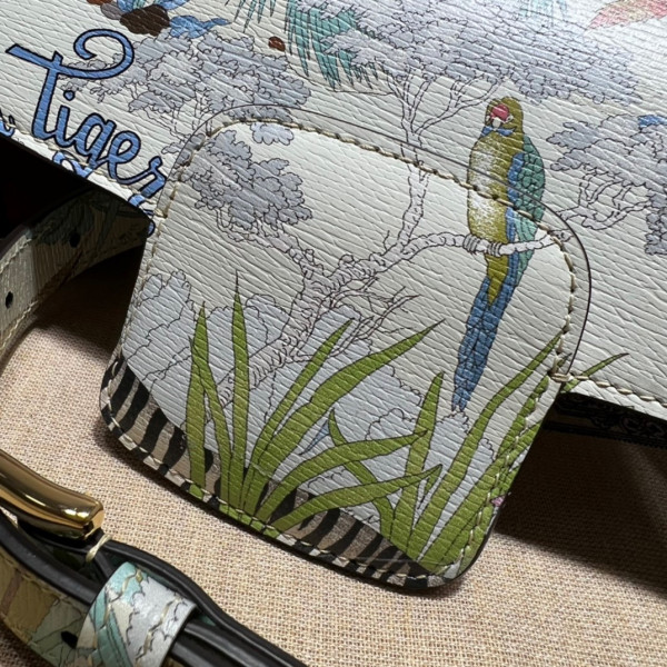 G*u*i tiger horsebit 1955 mini bag