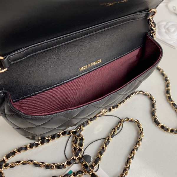 CL GLASSES CASE WITH CLASSIC CHAIN