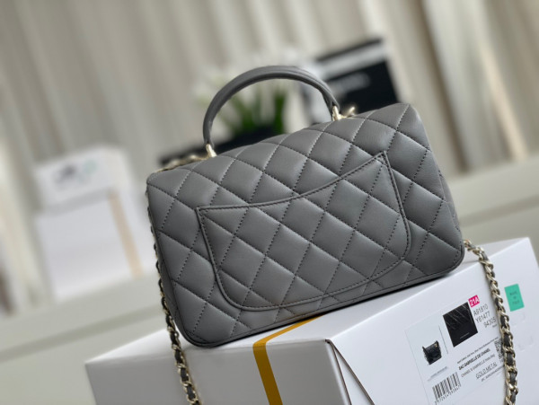 CL MINI FLAP BAG WITH TOP HANDLE