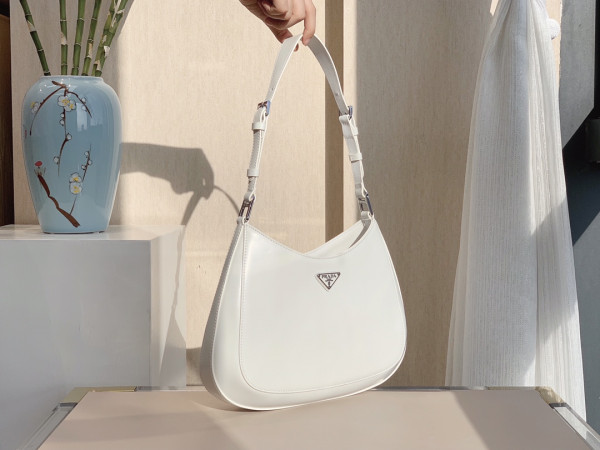 Pra*a cleo brushed leather shoulder bag