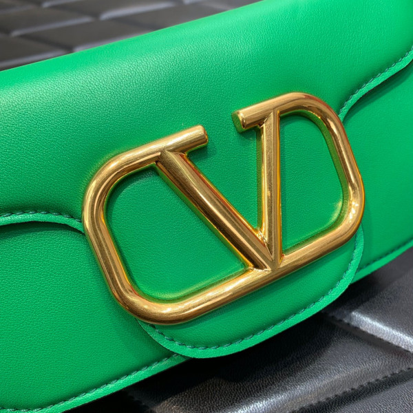 VALENTINO LOCÒ SMALL SHOULDER BAG IN CALFSKIN