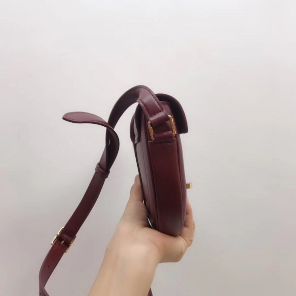 Ce**e small besace 16 bag in satinated calfskin