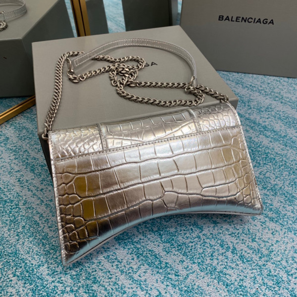 Ba*len*cia*ga hourglass chain bag