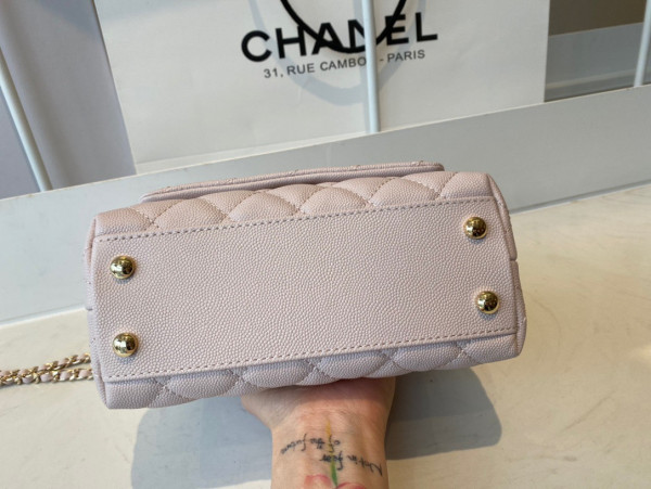 CL MINI FLAP BAG WITH TOP HANDLE