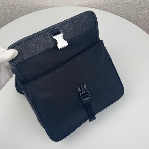 Pra*a nylon cross-body bag