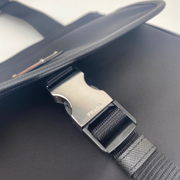 Pra*a nylon cross-body bag