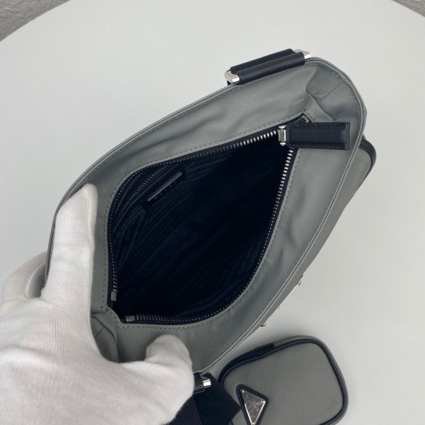 Pra*a nylon cross-body bag