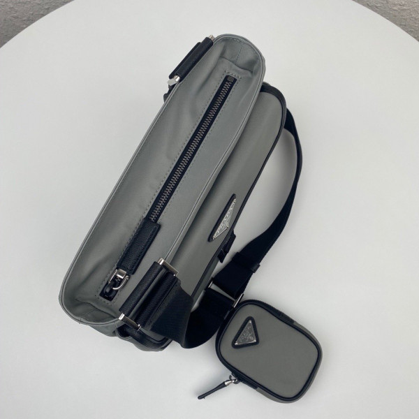 Pra*a nylon cross-body bag