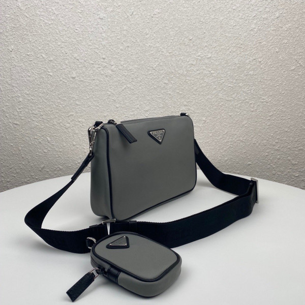Pra*a nylon cross-body bag