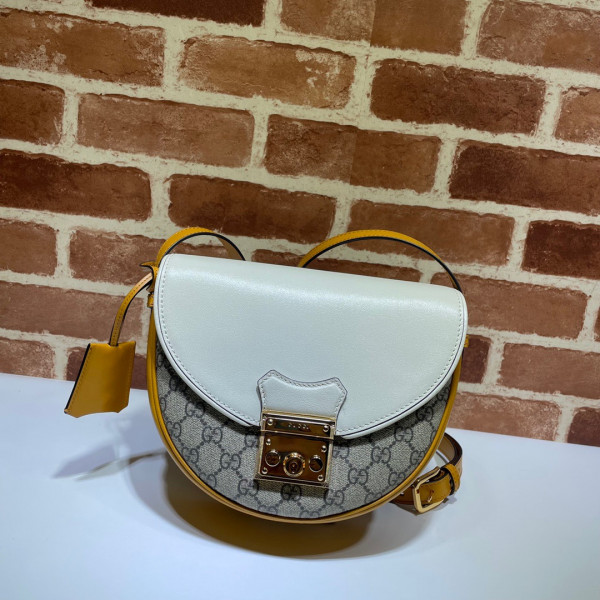 G*u*i padlock small shoulder bag