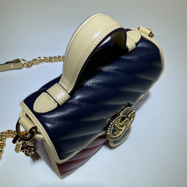 G*u*i gg marmont mini top handle bag