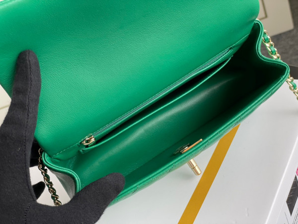 CL MINI FLAP BAG WITH TOP HANDLE