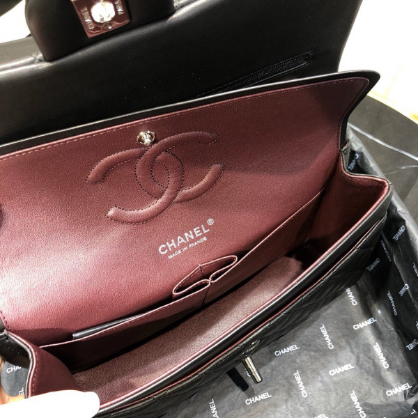 CL FLAP BAG LAMBSKIN