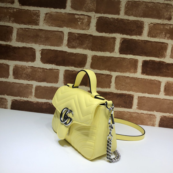 G*u*i gg marmont mini top handle bag