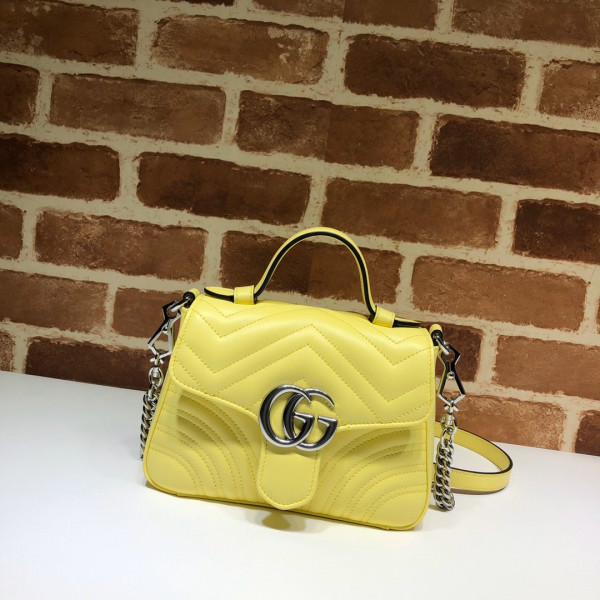 G*u*i gg marmont mini top handle bag