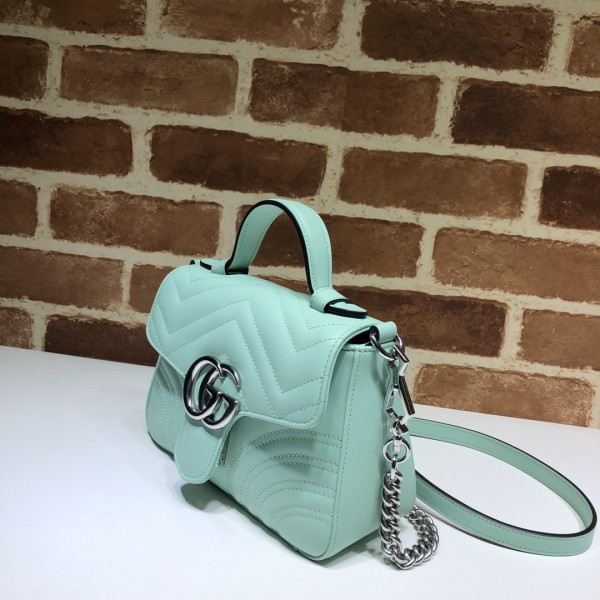 G*u*i gg marmont mini top handle bag