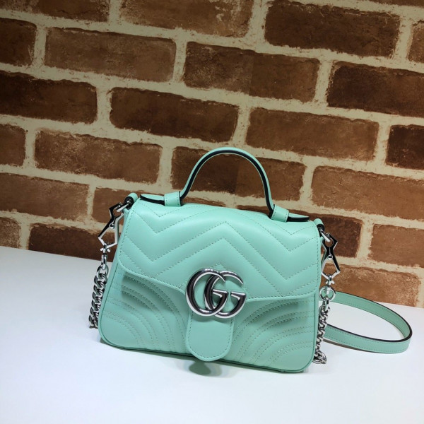 G*u*i gg marmont mini top handle bag