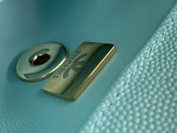 CL FLAP BAG WITH TOP HANDLE