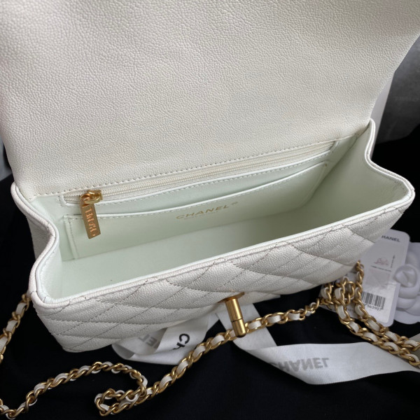CL MINI FLAP BAG WITH TOP HANDLE