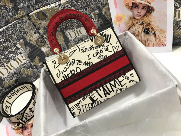 D*or medium lady d-lite bag