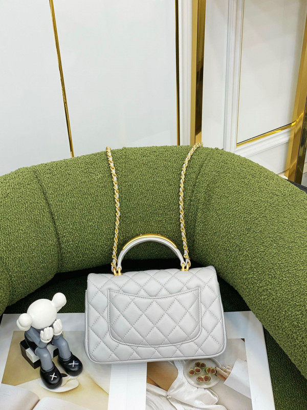 CL MINI FLAP BAG WITH TOP HANDLE