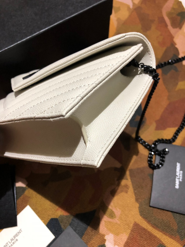 YSL CASSANDRE MATELASSÉ CHAIN WALLET