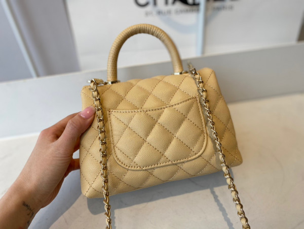 CL MINI FLAP BAG WITH TOP HANDLE