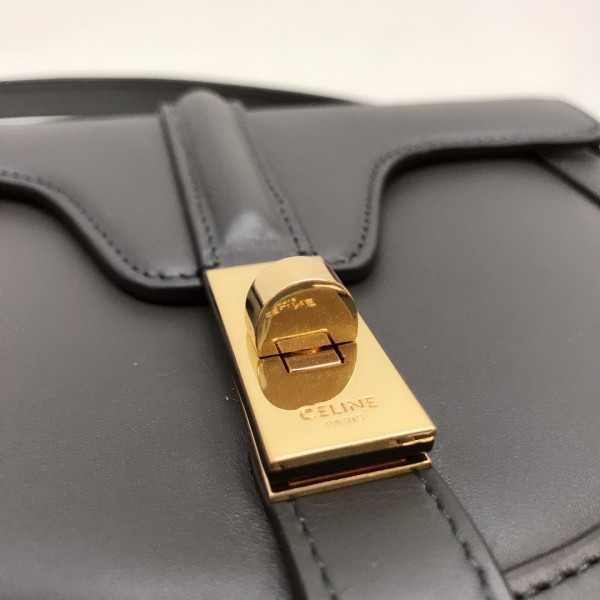 Ce**e small besace 16 bag in satinated calfskin