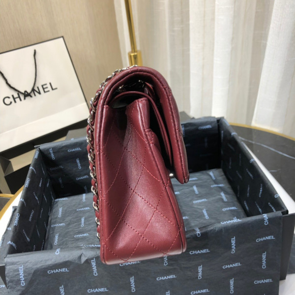 CL FLAP BAG LAMBSKIN