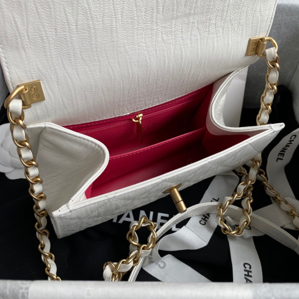 CL MINI FLAP BAG WITH TOP HANDLE