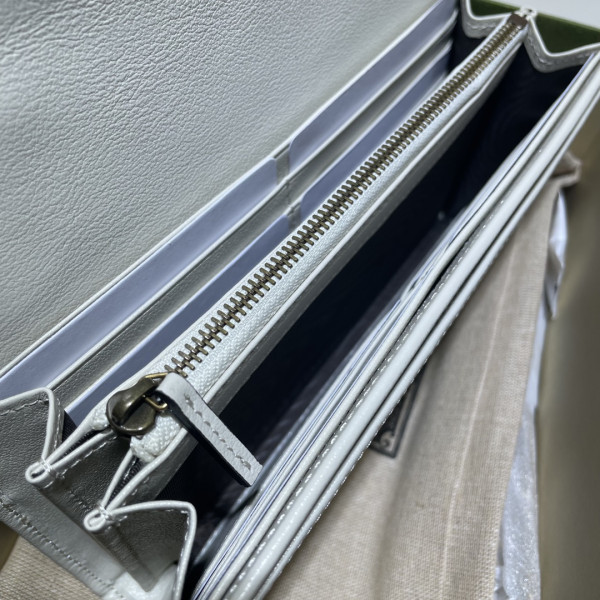 G*u*i diana chain wallet with bamboo