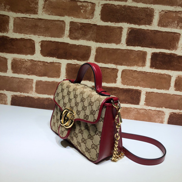 G*u*i gg marmont mini top handle bag