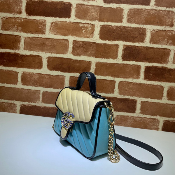 G*u*i gg marmont mini top handle bag