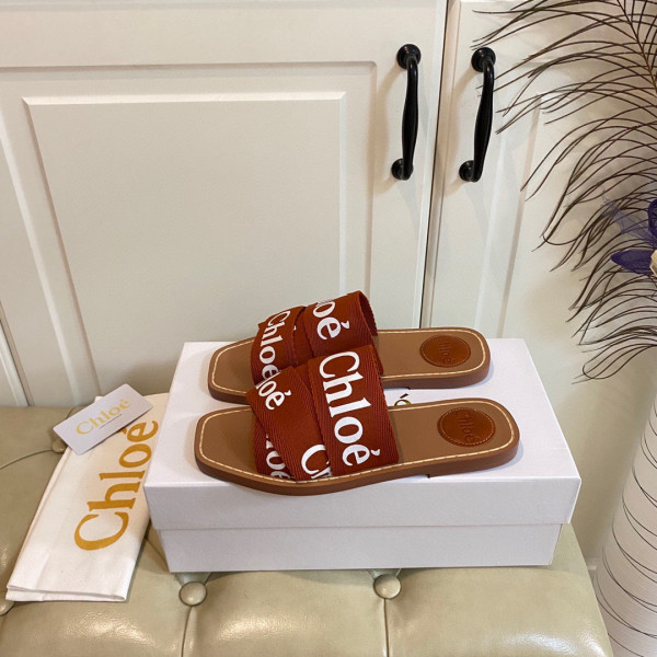 CHLOÉ woody flat mule