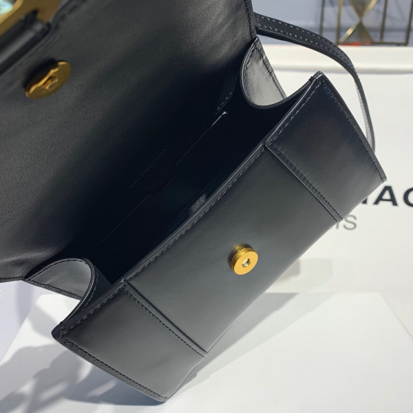 Ba*len*cia*ga hourglass xs top handle bag