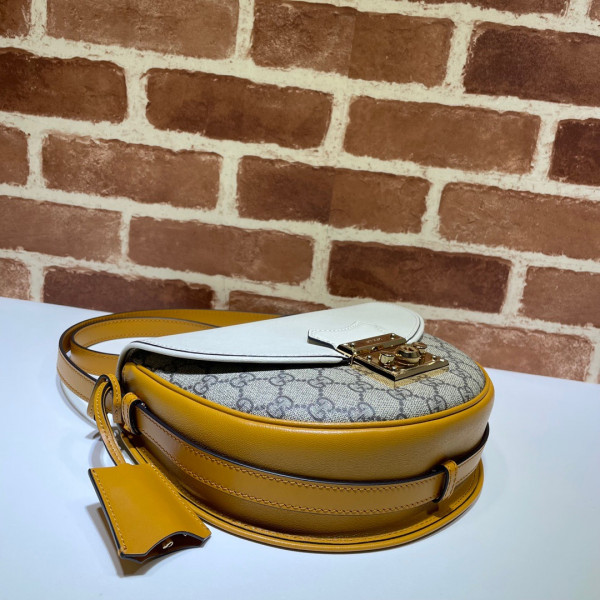 G*u*i padlock small shoulder bag