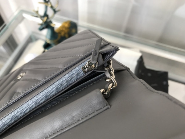 CL Flap Bag Lambskin With Gold / Silver Hardware