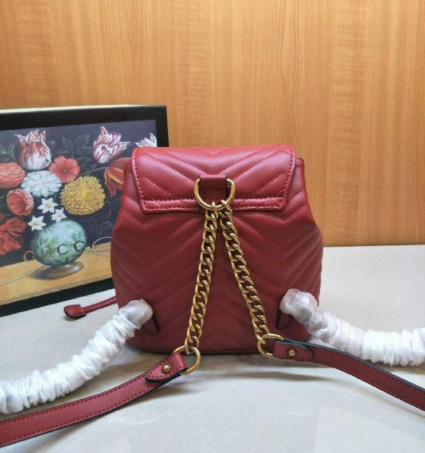 G*u*i gg marmont matelassé backpack 528129