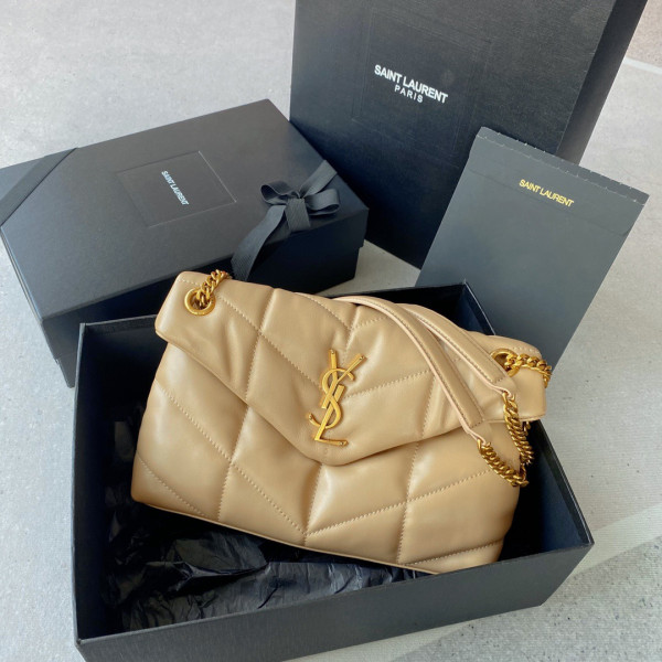 YSL PUFFER SMALL CHAIN BAG