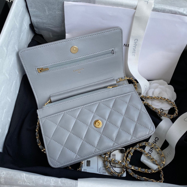 CL CHAIN WALLET LAMBSKIN NEW EDITION