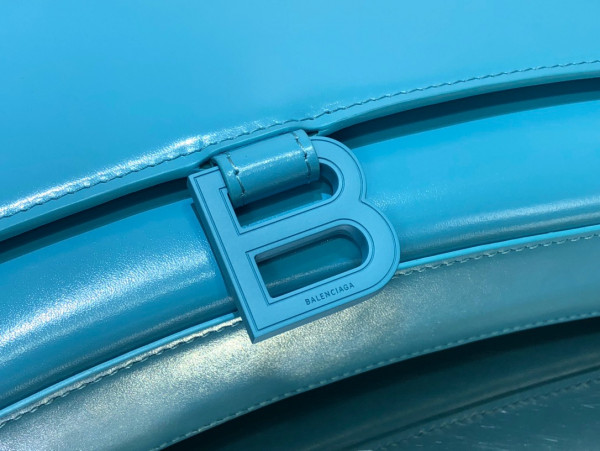 Ba*len*cia*ga hourglass stretched top handle bag