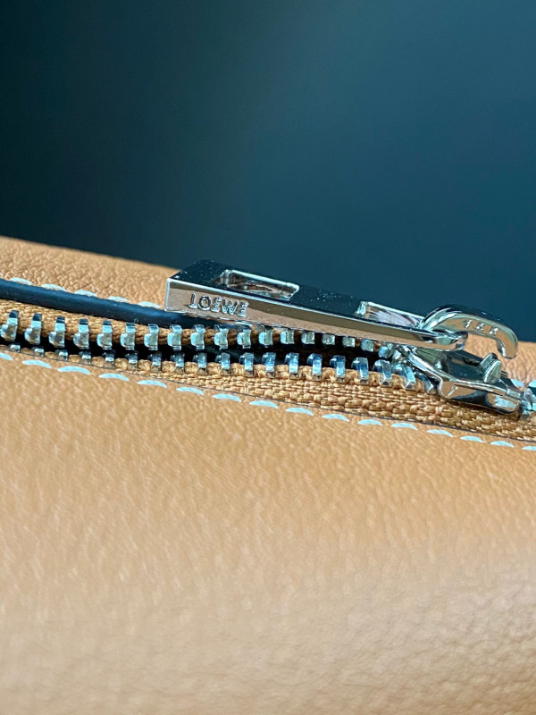 LOEWE small Cubi bag in Anagram jacquard and calfskin