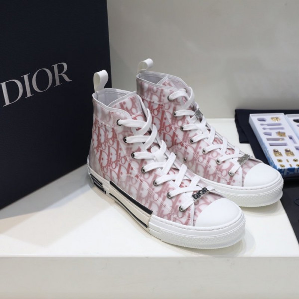 D*or b23 oblique high top sneaker
