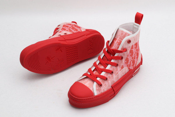 D*or b23 oblique high top sneaker