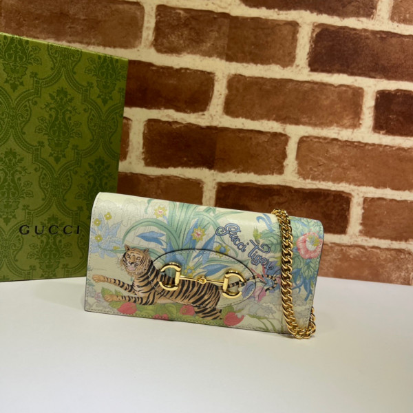 G*u*i tiger horsebit 1955 wallet