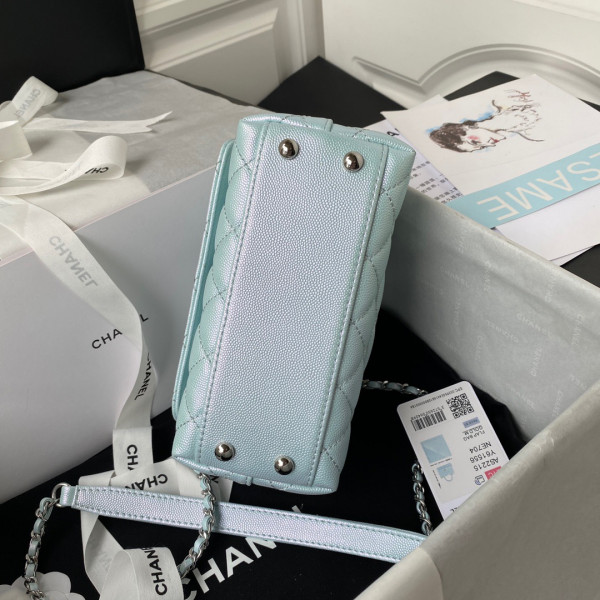 CL MINI FLAP BAG WITH TOP HANDLE