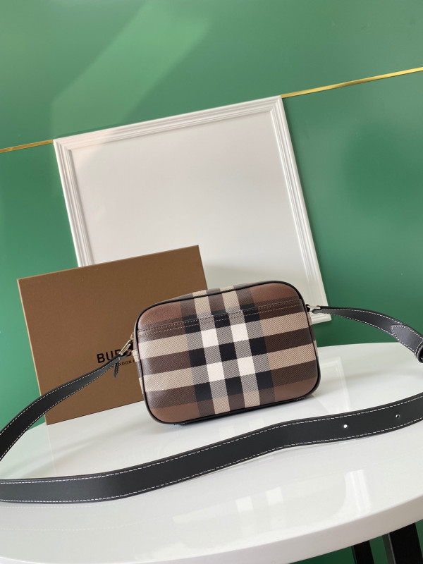 B**rry check crossbody bag