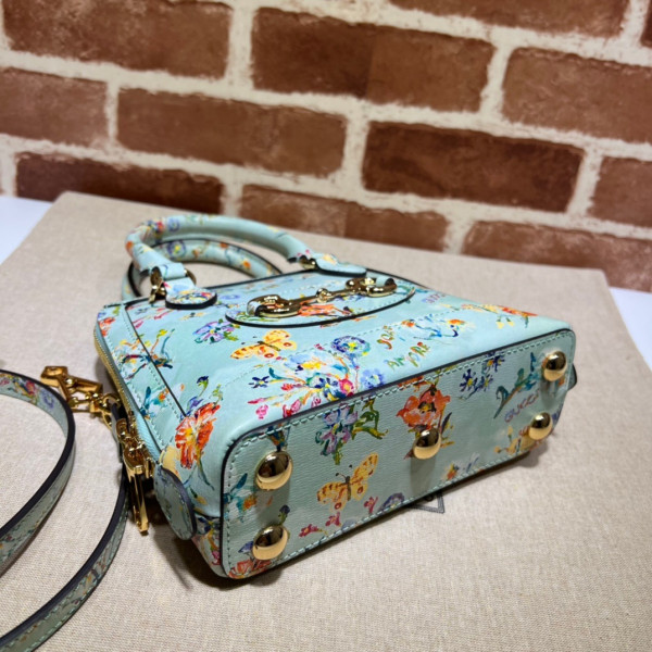 G*u*i horsebit 1955 mini top handle bag